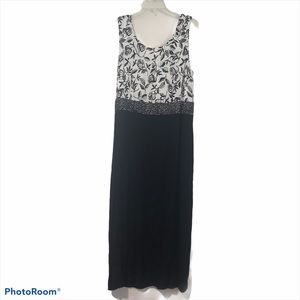 dressbarn sleeveless dress size 16